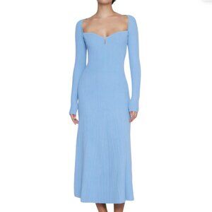 Anna Quan Ribbed Knit Dress